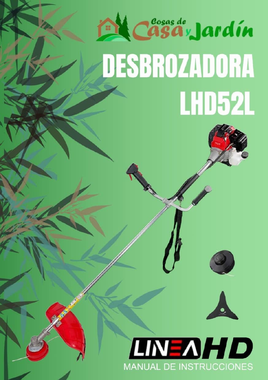 Pag. 1 - Instrucciones desbroradora LHD52L